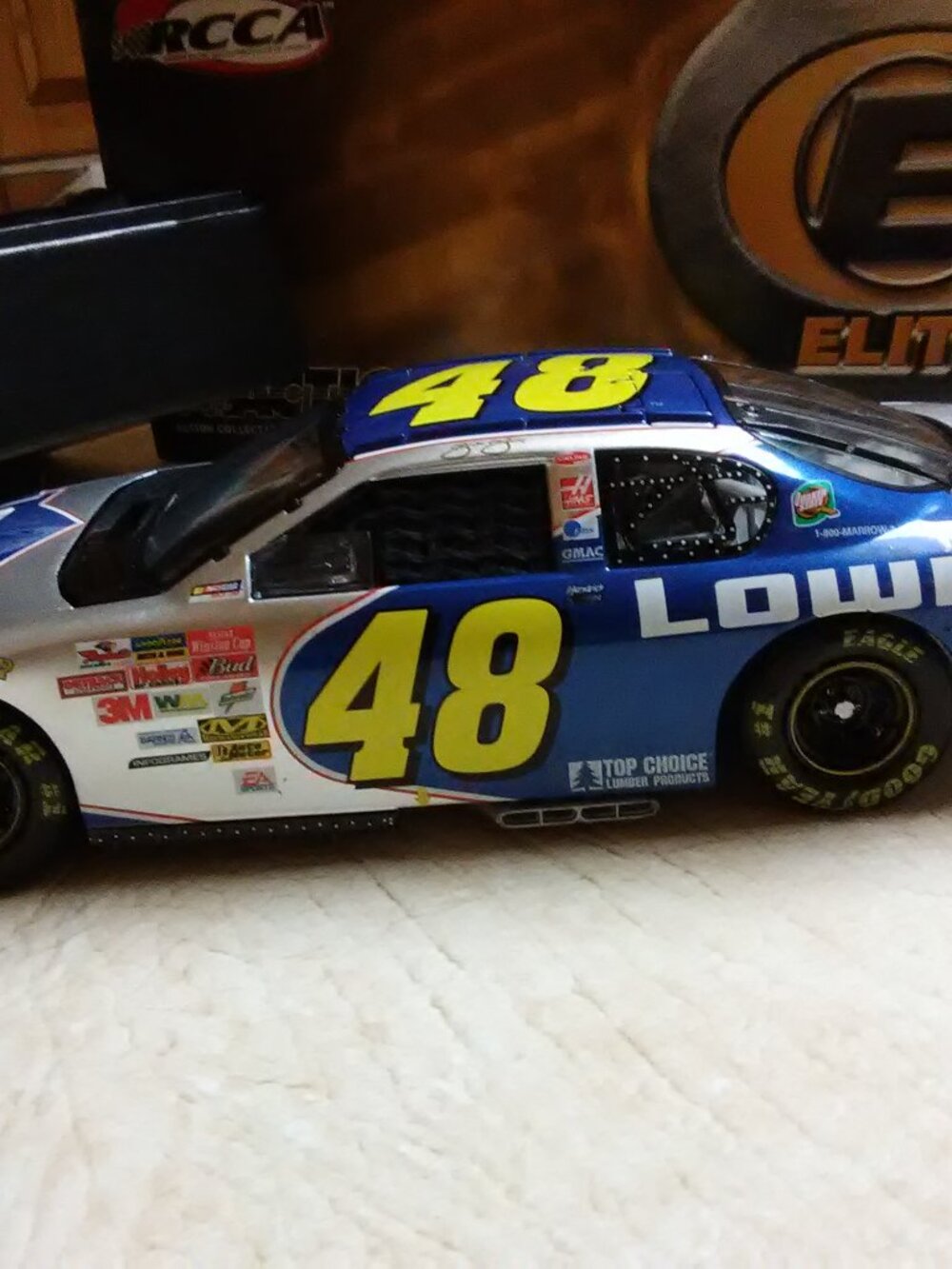 Jimmie Johnson #48 LOWE’S 2003 diecast car 1/24 - 1:24 scale
